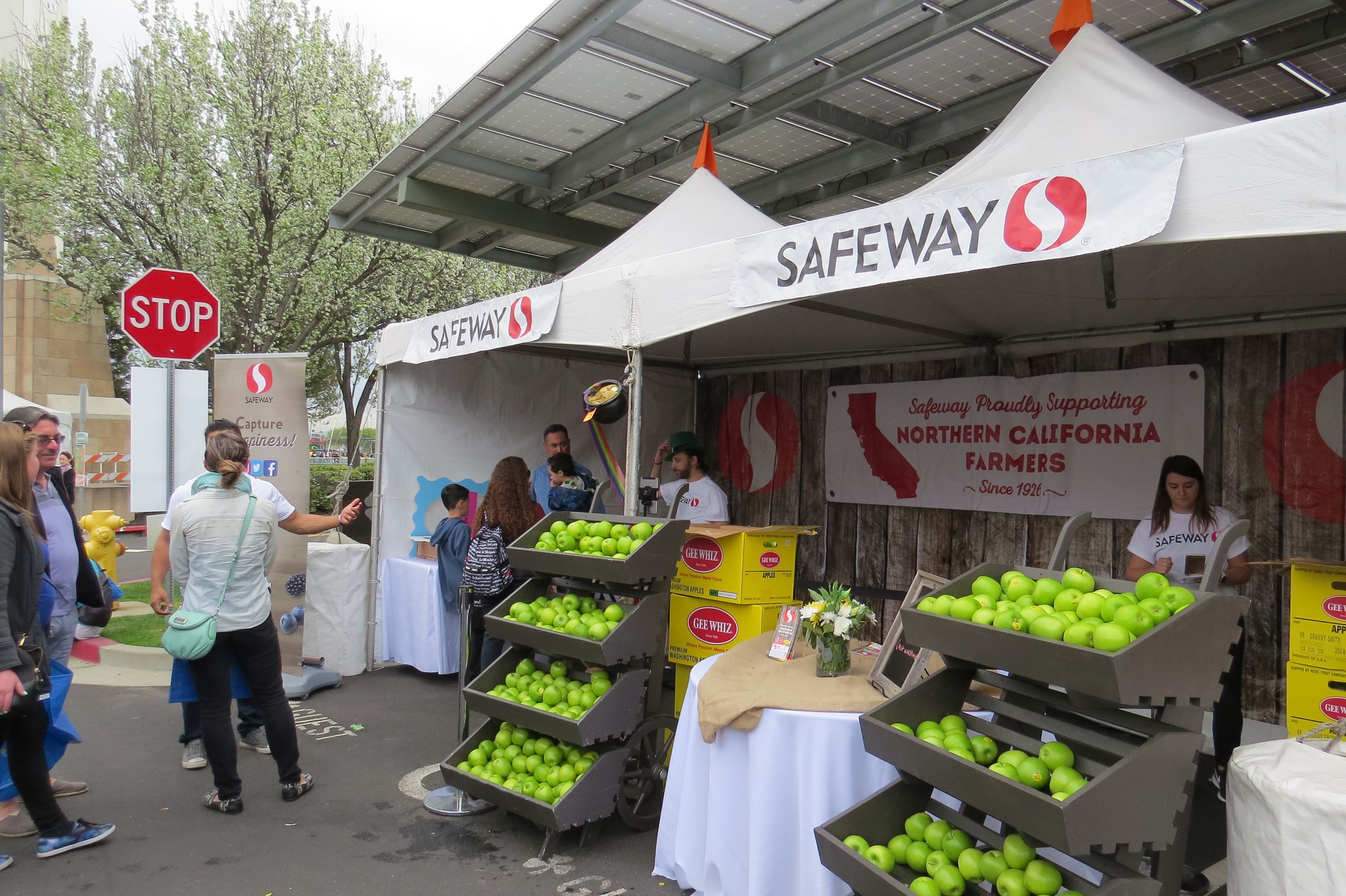 Safeway booth 
