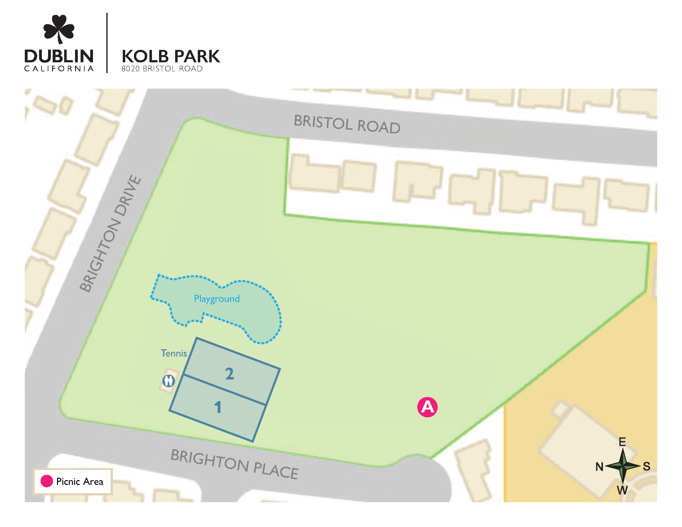 Rentals - Kolb Park MAP