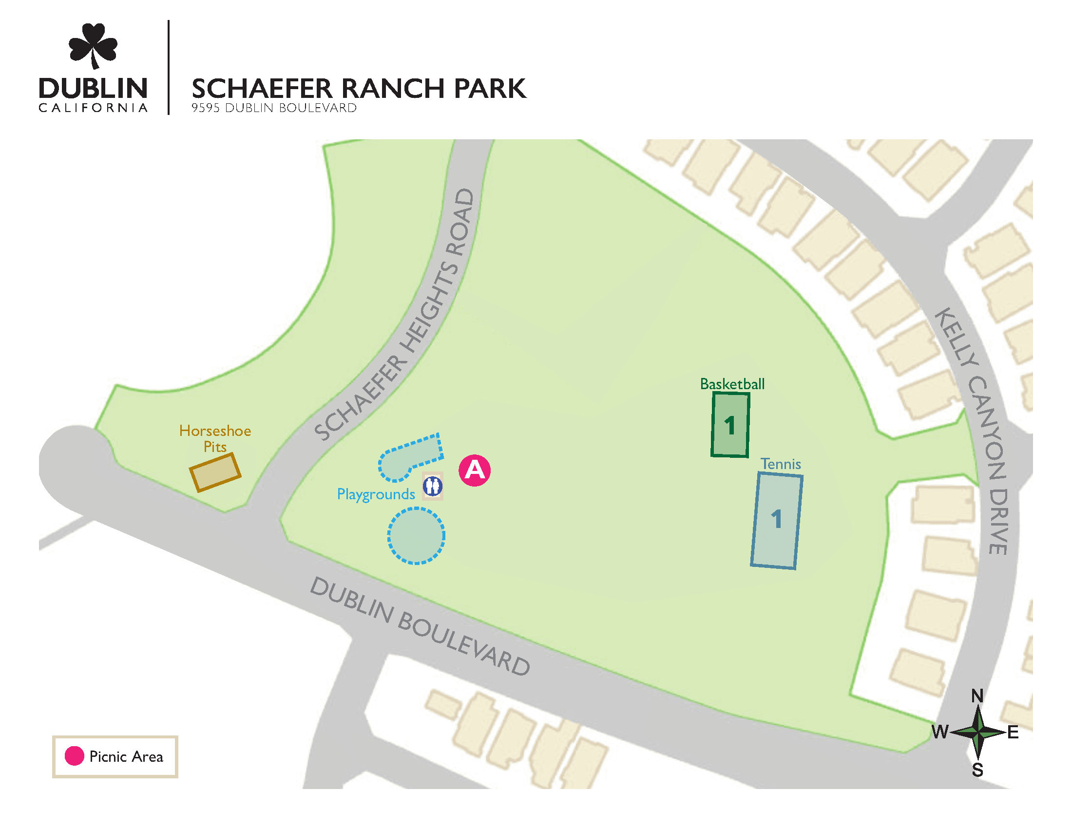 Rentals - Schaefer Ranch Park MAP