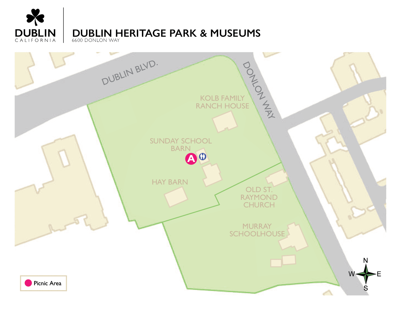 park maps-Dublin Heritage Park and Museums