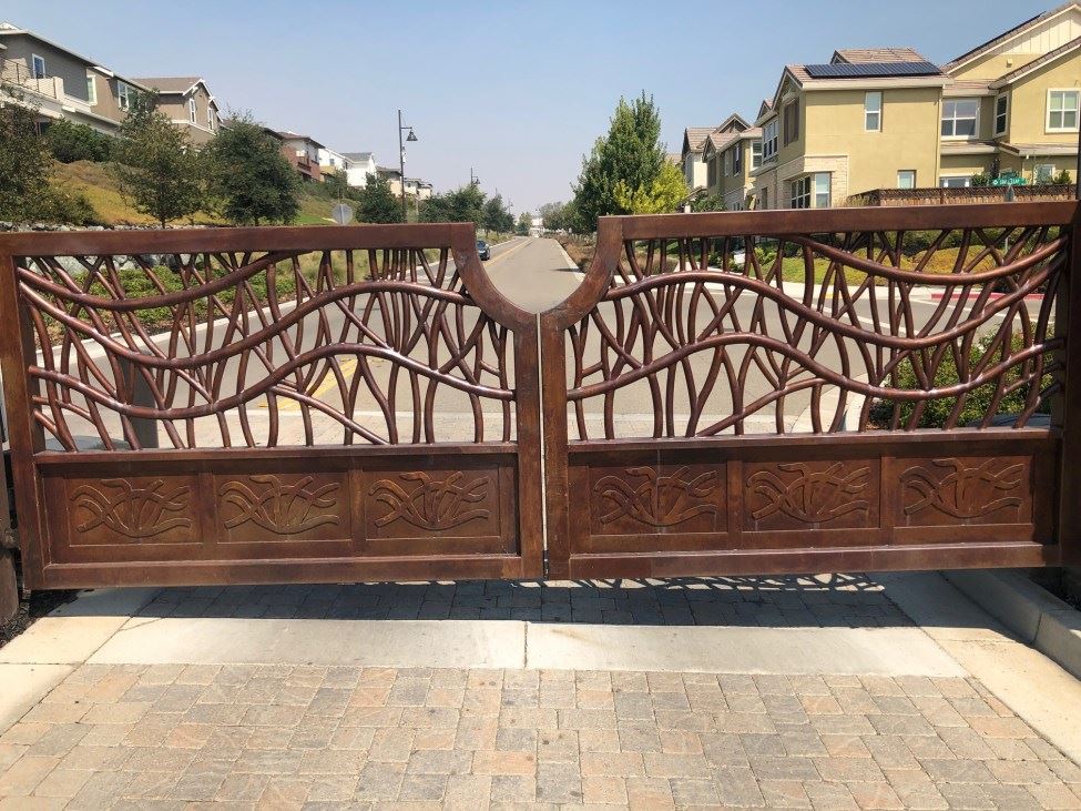 Main Gates - Wallis Ranch